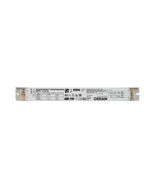 QTP5 1x14-35/220-240  280x30x21 - ЭПРА для люм ламп OSRAM - , изображение 3