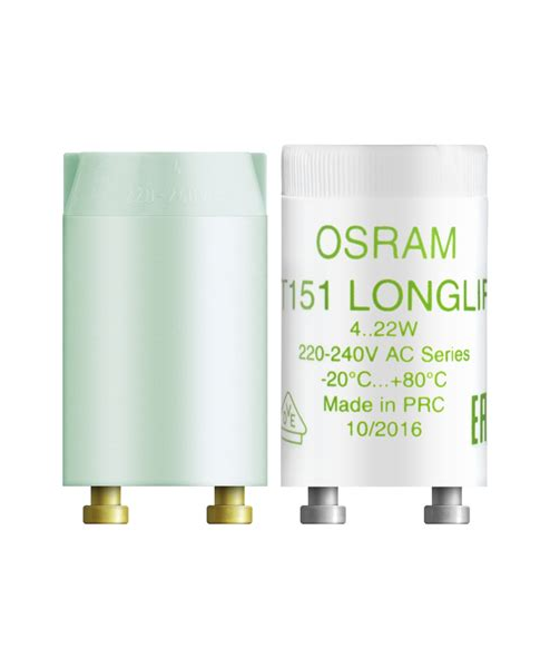 OSRAM  ST 151 4-22W LL 110V-240V OSRAM стартер (16x25шт) - , изображение 2