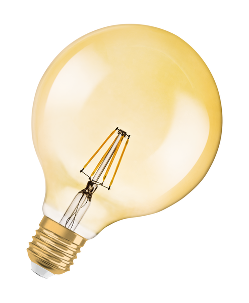 OSRAM VINTAGE GLOBE 4W 320LM 2400K E27 IP20 230V - 