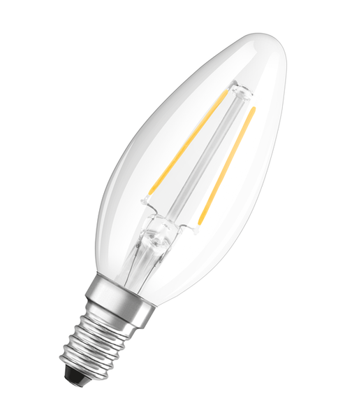 LED Star Classic B 25 Filament 2.5W 827 Clear E14 - 