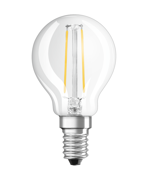 LED Classic P 25 Filament P 2.5W 827 Clear E14 - , изображение 4