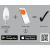 WiFi Classic B Dimm 40   4.9 W/RGBW  E14 470Lm 20000h d38*107 - лампа LEDVANCE - , изображение 5
