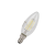 5W/865 (=60W) E14 5Y LED STAR FIL прозрачная - LED лампа свеча OSRAM - 