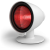 PHILIPS  R125  IR250RH  E27 230-250V d125x173 красная - инфракрасная лампа - , изображение 4