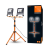 LED Worklight Tripod 2x50W 4000K - , изображение 2