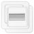 Ceiling Fan Grill Square 55W CCT White - , изображение 4