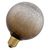 DECOR LED FLAT LAMP 3.5W 827 E27 Non-Dim IN CRACKED GLASS ROUND BROWN - 