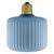DECOR LED FLAT LAMP 3.5W 827 E27 Non-DIM IN COLOURED GLASS SQUARE BLUE - , изображение 10