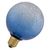 DECOR LED FLAT LAMP 3.5W 827 E27 Non-Dim IN CRACKED GLASS ROUND BLUE - 