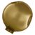 DECOR LED FLAT LAMP 3.5W 827 E27 Non-DIM IN ELECTRO GLASS SMALL GOLD - , изображение 2