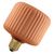 DECOR LED FLAT LAMP 3.5W 827 E27 Non-DIM IN COLOURED GLASS SQUARE ORANGE - 