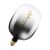 Vintage 1906 Big Oval 15 Filament Magnetic 4.5W 818 Smoke E27 - 