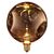 DECOR LED FLAT LAMP 3.5W 827 E27 Non-DIM IN ELECTRO GLASS LARGE ROSE - , изображение 15