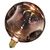 DECOR LED FLAT LAMP 3.5W 827 E27 Non-DIM IN ELECTRO GLASS LARGE BLACK - , изображение 17
