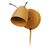 Wall Ant GU10 Yellow EU Plug - 