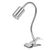 Clip Tube Flex E27 Satin Nickel EU Plug - 