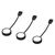 Undercabinet Spot Puck 65mm 3 x 3W 830 Black - , изображение 3