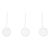 Undercabinet Spot Puck 65mm 3 x 3W 830 White - 