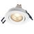 Spot Set Recess GU10 Adjustable Click 4.5W 827 White - , изображение 4