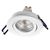 Spot Set Recess GU10 Dim Adjustable Click 3.7W 827 White - 