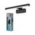 ORBIS Disc Bar Bathroom Mirror 400mm Black Click-CCT IP44 - , изображение 2
