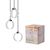 Decor Circle 3XPendant PL 20W Click CCT Black - , изображение 2