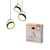 Decor Puck 3XPendant PL 36W 930 Black - , изображение 2