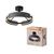 Decor Curve Felt Ceiling 33W 830 Dark Grey - , изображение 3