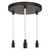 Decor Glow Pendant Plate 3xE27 LED Select - 