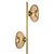 Decor Gold Glass Floor 2xE14 Gold - 