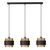 Decor Hornet Pendant Linear 3XE27 Black - , изображение 3