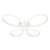 Decor Butterfly Ceiling 40W Tunable White DIM Remote Control White - , изображение 6