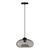Decor Smoke Glass Pendant E27 Black - , изображение 3
