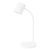 Office Line Desk Trapezium GU10 White - 
