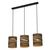 Decor Cardboard Cylinder Pendant 3XE27 Brown - , изображение 4