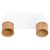 LED Spot Half Wood Line 2xGU10 White and Wood Decor - , изображение 4