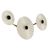 Decor Plisse Wall 3 x E27 Beige - 