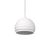 Decor Plaster Cup Pendant E27 White - 
