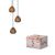Decor Paper Drop Pendant Plate 3XE27 Beige - , изображение 2