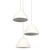 Decor Camel Bell Pendant 3XE14 White - 