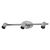 LED Spot Cylinder 3xGU10 Brushed Nickel - 