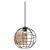 Decor Cage Globe Pendant E27 Black - 