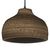 Decor Cardboard Hat Pendant E27 Brown - 
