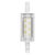 LED Slim Line 78 60 300° V 7W 827 Clear R7s - , изображение 4