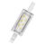 LED Slim Line 78 75 300° V 9.5W 827 Clear R7s - 