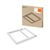 PANEL 600 SURFACE MOUNT KIT H75 - , изображение 2