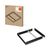PANEL 625 SURFACE MOUNT KIT H75 BK - , изображение 2
