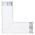 LN INV CORNER CONNECTOR WT - 