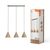 Decor Raffia Pendant Linear 3XE27 Green - , изображение 2