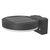 ENDURA Style Solar Wall Sensor Single Circle 6W Black - 